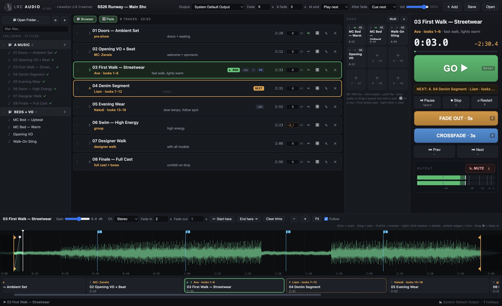 LRC Audio screenshot